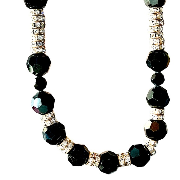 Swarovski Crystals Hand Beaded Necklace - Picture 4 of 13